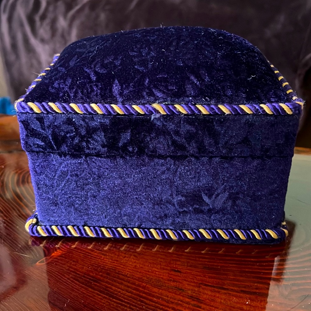 Purple jewelry box